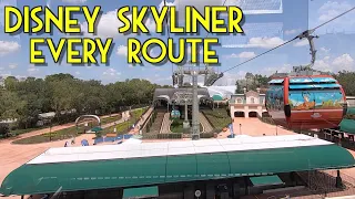 Walt Disney World Skyliner POV Ride 2020 Every Route On-Board Compilation | Walt Disney World