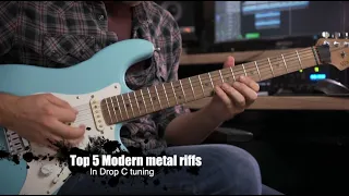 Top 5  Metal riffs in Drop C tuning