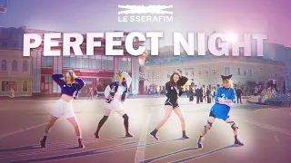 [KPOP IN PUBLIC ONETAKE 24H CHALLENGE][4K] LE SSERAFIM 'Perfect Night' |  DANCE COVER BY RE:MEMBER