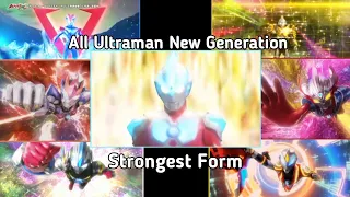 All New Generation Ultraman Strongest Form First Transformation