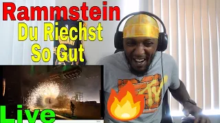 American Reacts to Rammstein - Du Riechst So Gut (Live at Hellfest 2016)