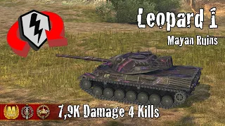 Leopard 1  |  7,9K Damage 4 Kills  |  WoT Blitz Replays