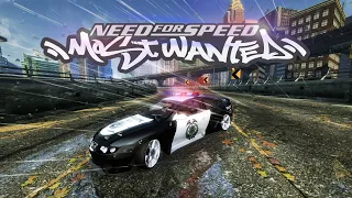 NFS Most Wanted - Drift Police / Дрифт на автомобилях полиции в Нид Фор Спид Мост Вантед 2005