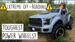 Ford F150 Raptor - Extreme Off-roading (Toughest Power Wheels?)