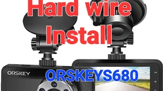 Mastering the ORSKEY S680 Hard Wire Install for Enhanced Protection dash cams