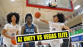 MARTRAY BAGLEY vs DJ HUNTER Nike Jr. EYBL Game Goes Down to the Wire!! (AZ UNITY VS VEGAS ELITE)