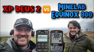 New year…. New permission! XP DEUS 2 versus MINELAB EQUINOX 800 Part 1