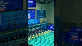 Caeleb Dressel power pose