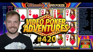 Double Double Ultimate X Spin Poker Craziness!