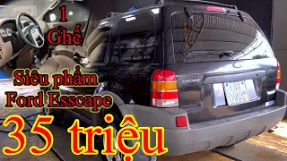 Siêu phẩm _ Ford Escape 2.0 4x4 |đẹp xuất sắc _Hiếm có | giá chỉ “ 35 triệu “ 1 ghế 0932494949