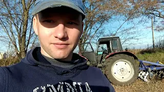 Дускування сої ❗Мтз-80 з АГД-2.1 по мокрому. 🚜