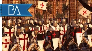 Crusaders Besieged By Saracen Forces: Desperate Last Stand - Medieval Kingdoms Total War 1212AD