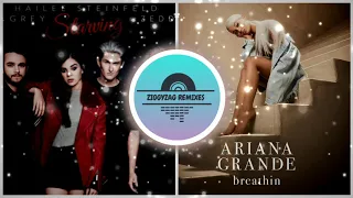 Breathin & Starving- Hailee Steinfeld Ft. Grey, Zedd, & Ariana Grande Mashup