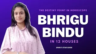 BHRIGU BINDU: IN 12 HOUSES/ SIGNS | With Manual Calculation Examples | Point Of Destiny 🎯💫