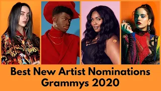 BEST NEW ARTIST Nominations | 62nd Annual Grammy Awards (2020 #Grammys)