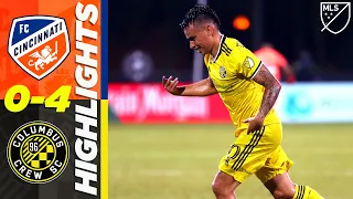 FC Cincinnati 0-4 Columbus Crew SC | Insane Free Kick! | MLS Highlights