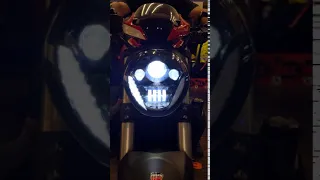 Ducati Monster's Headlight (integrated turning lights)