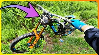 Why Is There a Number Plate on My Downhill Bike?