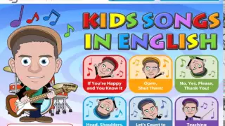 Head, Shoulders, Knees and Toes Kids Song in an App!