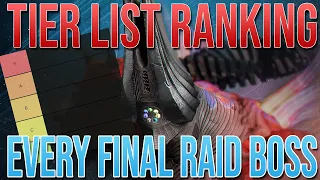 Every Final Raid Boss RANKED According to Total HP! (Tier List) Destiny 2 Lightfall