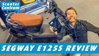 SEGWAY E125S - BESTE ELEKTRISCHE SCOOTER 2022? - ALLE DETAILS REVIEW!