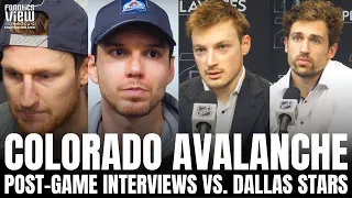 Nathan MacKinnon, Alexandar Georgiev, Cale Makar & Miles Wood on Colorado's GM1 Comeback vs. Dallas