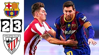 Barcelona Vs Athletic Bilbao Final Full Match 2021 | Supercopa De Espana