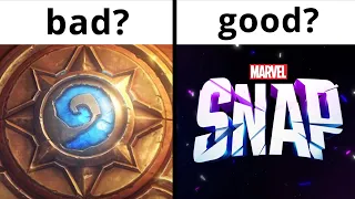 why Marvel Snap might be better than Hearthstone