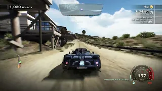 Need For Speed Hot Pursuit Remastered/Against All Odds (again) with Pagani Zonda Cinque Roadster