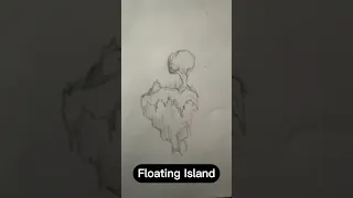 Floating Island drawing glow up 🏝️