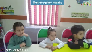 Məktəbəqədər hazırlıq.Azərbaycan dili dərsi.TİAMO Kids Dahi Uşaqlar Mərkəzi.