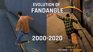 Evolution of 'Fandangle' in Tony Hawk Games (2000-2020)