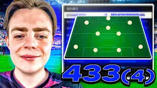 433(4) DESTROYS Opponents ✅💥 Best EAFC 24 Custom Tactics & Formation