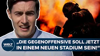 PUTINS KRIEG: "Die Gegenoffensive soll jetzt in einem neuen Stadium sein!" Das sind die Brennpunkte!