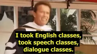 ENGLISH SPEECH | Arnold Schwarzenegger: Six Rules of Success (ENGLISH SUBTITLES)