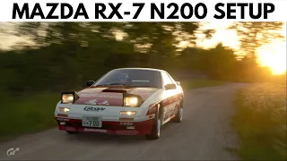 GT Sport - Mazda RX-7 (FC) CIRCUIT SETUP (N200)