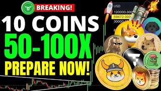 TOP 10 *TINY* MEME COINS WILL MAKE MILLIONAIRES!!! 50-100X POTENTIAL!? (BEST CRYPTO TO BUY NOW 2024)