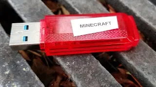 I found someone's Minecraft USB