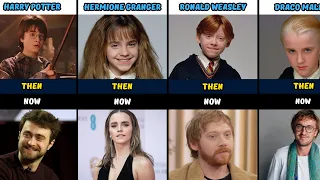 Harry Potter Characters: Then vs. Now