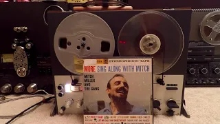Mitch Miller : More Sing with Mitch 2-Track Reel to Reel Tape UHER Royal De Lux 294