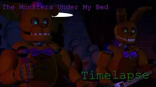 [TIMELAPSE/SFM/FNAF] Animating "The Monsters Under My Bed"