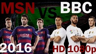 Bale | Benzema | C.Ronaldo vs Messi | Suarez | Neymar | BBC vs MSN | 2016-17 HD1080p