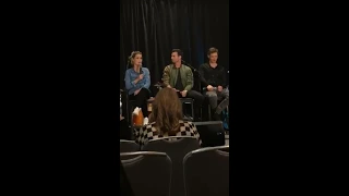 Claire Holt, Daniel Gillies, Joseph Morgan Q & A (TVD San Fran Con)