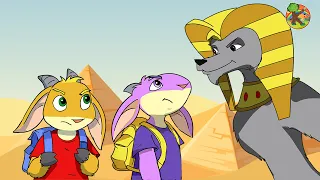 Wolf and Seven Little Goats - Egypt Country Adventure | KONDOSAN English Bedtime Stories for Kids