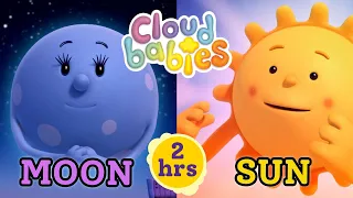 Bedtime Stories about the Sun & Moon 😎🌝 | Opposites Day | Cloudbabies Official