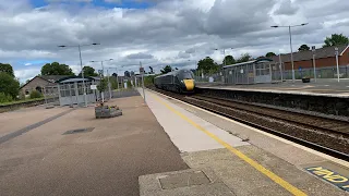 Great Western Railway and CrossCountry Trains at Newton Abbot on August 1st 2020