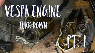 Engine Opening tutorial | Vespa 150 GL '63 | Restoration Project | Ep. 3