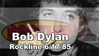 Bob Dylan - interview + caller questions - Rockline 6/17/85 (re-edit)