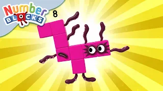 @Numberblocks- Octoblock's Transformations | Learn to Count