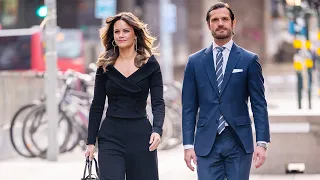 Princess Sofia of Sweden at seminar in here Dorothee Schumacher outfit